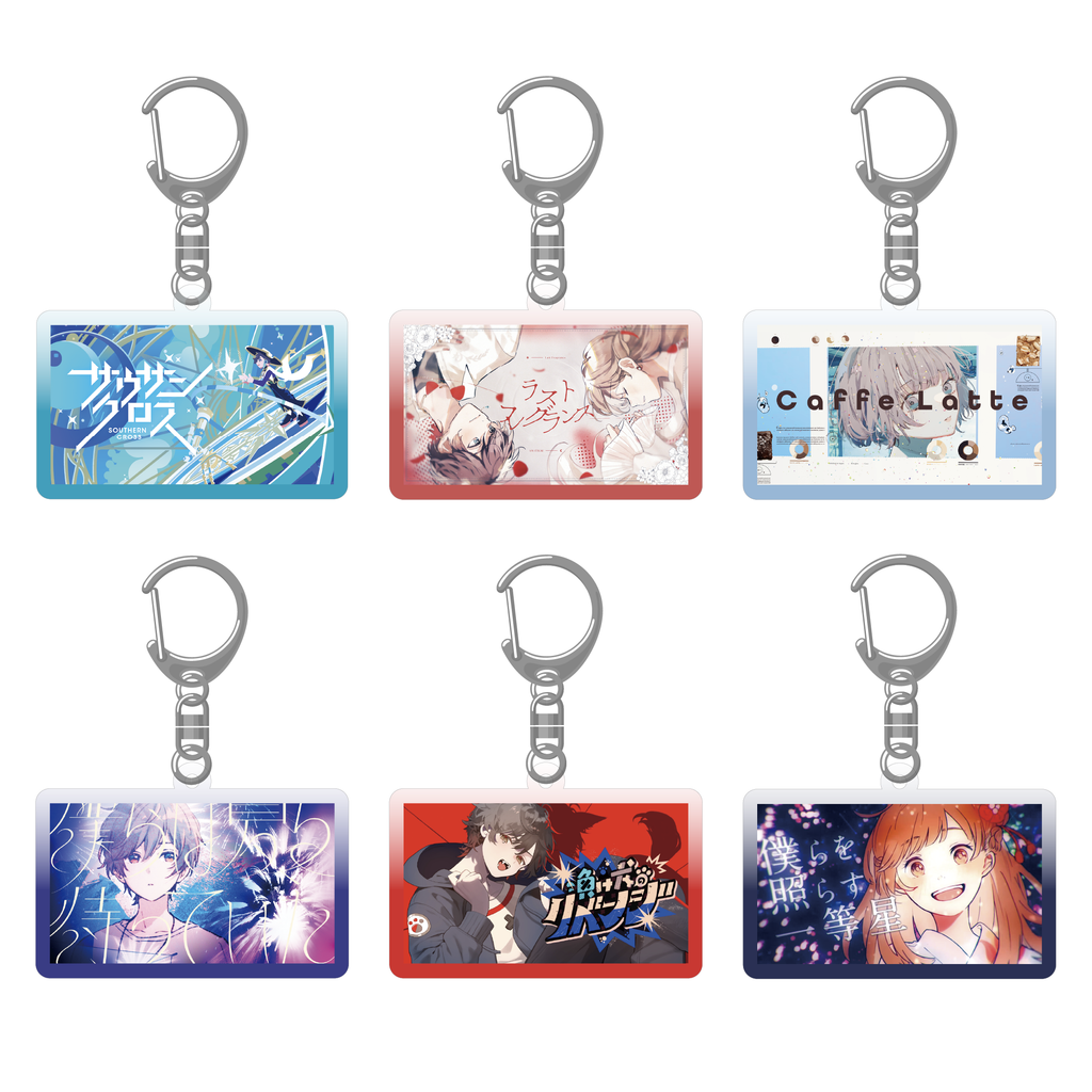 AMATSUKIサムネイルアクリルキーホルダーVol.1(6種) – 天月 AMATSUKIサムネイルアクリルキーホルダーVol.1(6種) – 天月