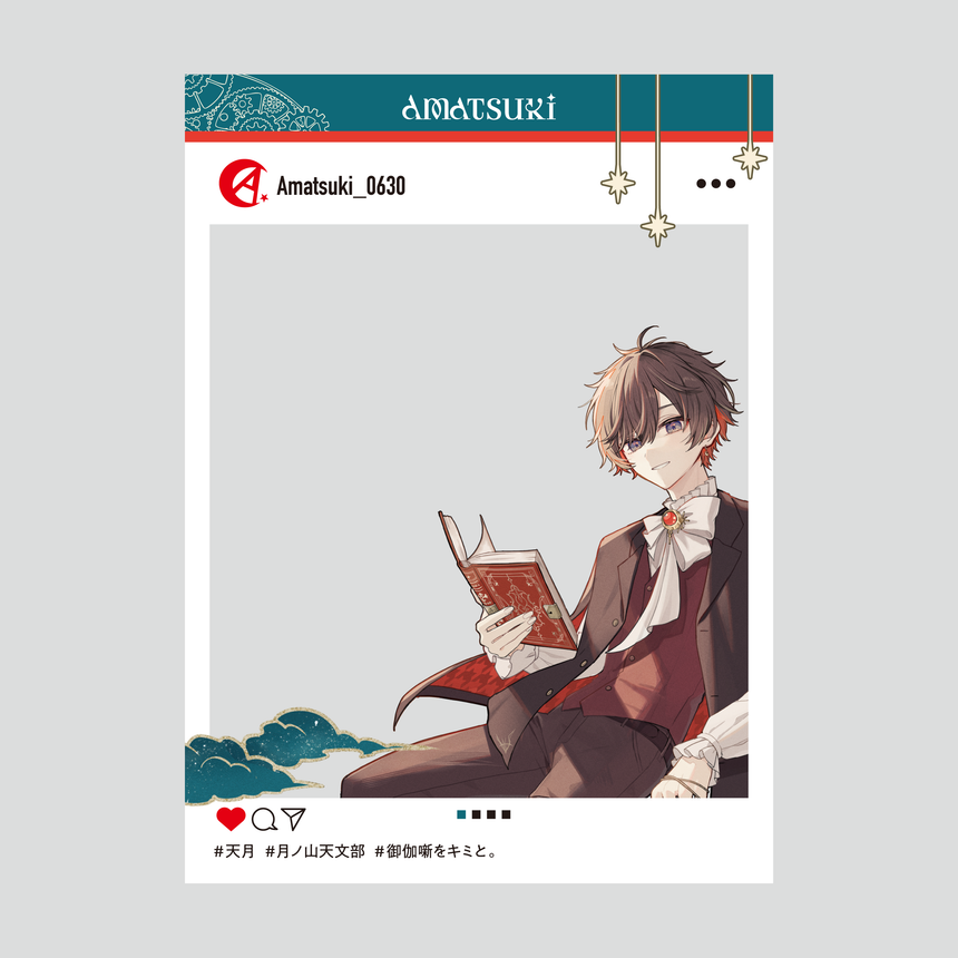 御伽話をキミと。アクリルクリアカードA(インスタ風)