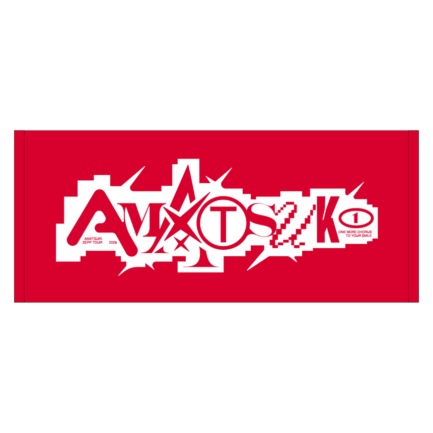 AMATSUKIロゴフェイスタオル
